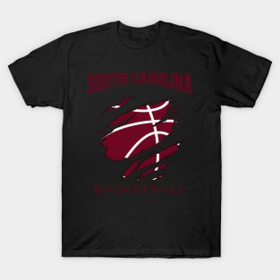 Carolinas Fan Hoops Gear South Carolina Basketball T-Shirt